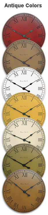 Antique Series Clock Colors