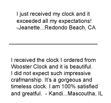 Clock Testimonial