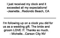 Clock Testimonial