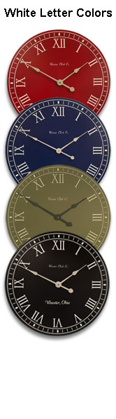 Blue Clock Colors