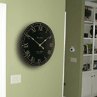 Black White Personalized Clock