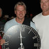 Phil Vasser Holding His Clock