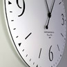 White SD Series Wall Clock